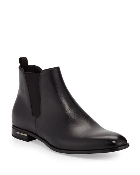 prada saffiano leather durability|prada saffiano leather chelsea boot.